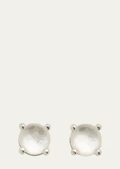 IppolitaMini Stud Earrings in Sterling Silver