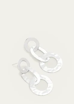 IppolitaRoma Links Post Earrings in Sterling Silver