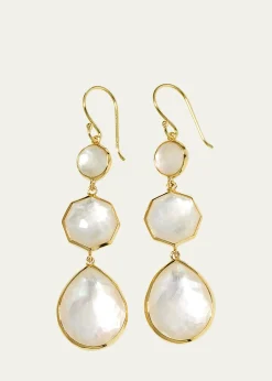 IppolitaSmall Crazy 8's Earrings in 18K Gold