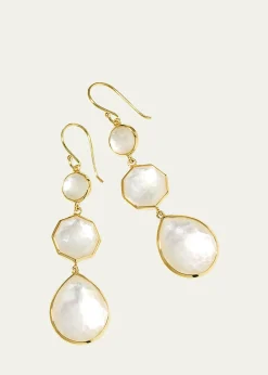 IppolitaSmall Crazy 8's Earrings in 18K Gold