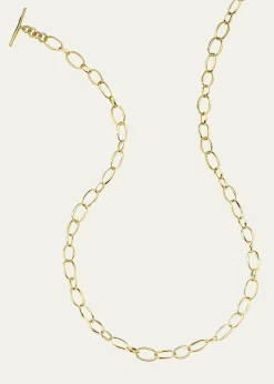 IppolitaSmall Scultura Link Necklace in 18K Gold