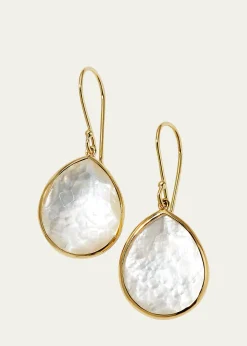 IppolitaSmall Teardrop Earrings in 18K Gold