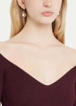 IppolitaSmall Teardrop Earrings in Sterling Silver
