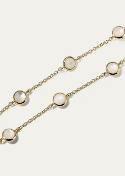 Ippolita13-Stone Station Necklace in 18K Gold