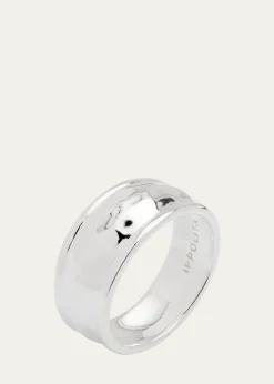 IppolitaThin Goddess Ring in Sterling Silver