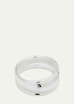 IppolitaThin Goddess Ring in Sterling Silver