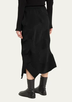 Issey MiyakeKone Kone Textural Ribbed Skirt