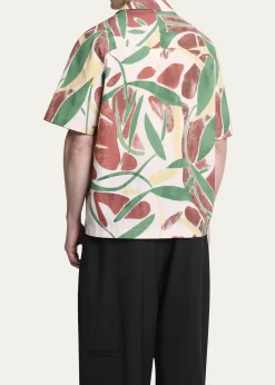 JacquemusMen's Fonccio Camp Shirt