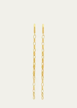 Jennifer MeyerEdith Link Stud Earrings with Edith Link Fringe