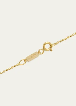 Jennifer Meyer18k Good Luck Pendant Necklace with Diamonds