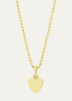 Jennifer Meyer18k Heart Charm Necklace