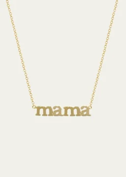 Jennifer Meyer18k Mama Pendant Necklace