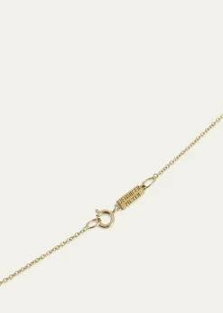 Jennifer Meyer18k Yellow Gold Hearts by The Inch Necklace