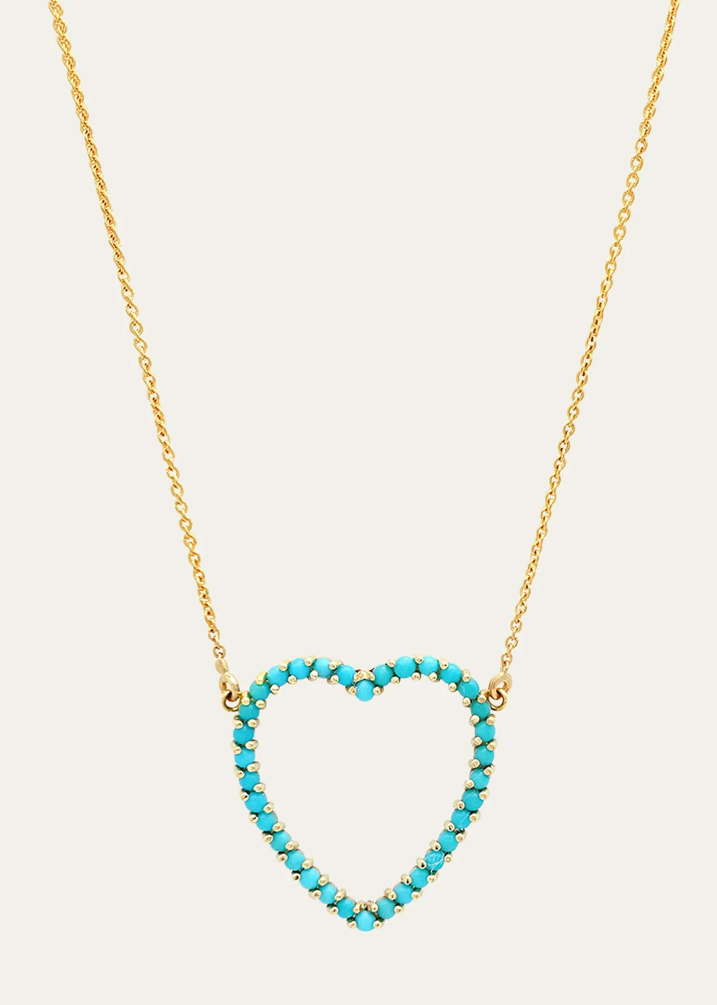 Jennifer MeyerLarge Open Heart Necklace