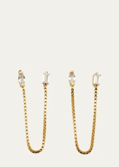 Jennifer ZeunerViola Chain Earrings
