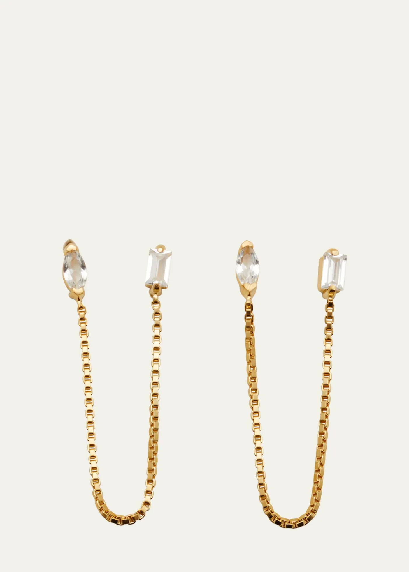 Jennifer ZeunerViola Chain Earrings