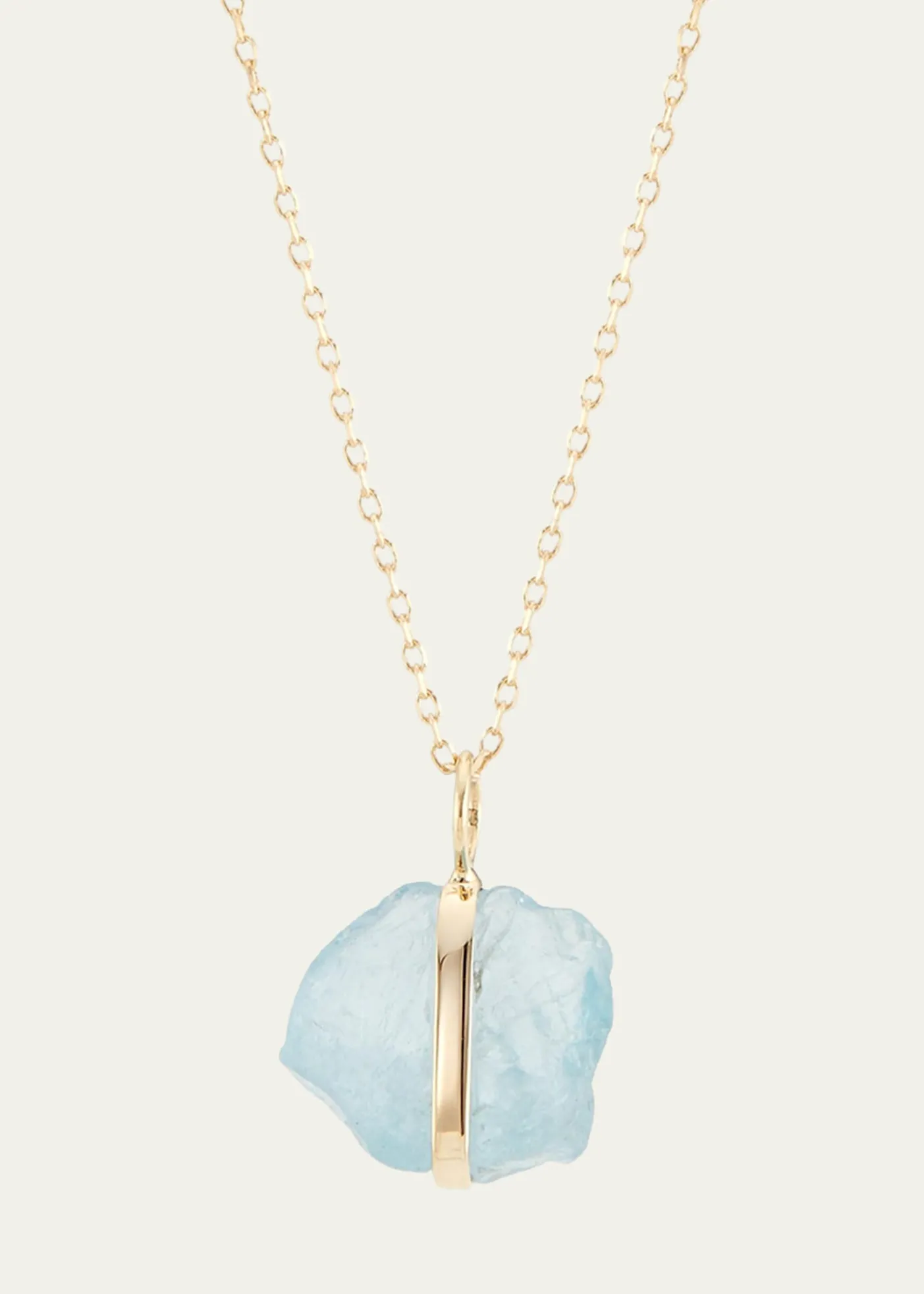 JIA JIA14K March Birthstone Pendant Necklace