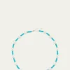JIA JIA14K Nevada Turquoise and Pearl Necklace