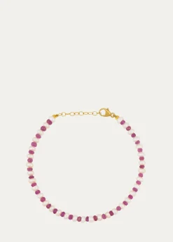 JIA JIAOcean Connection Pink Sapphire and Pearl Bracelet