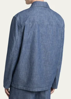 Jil SanderMen's Denim Chore Jacket