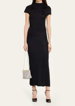 Jimmy ChooGanache Crystal Mesh Clutch Bag