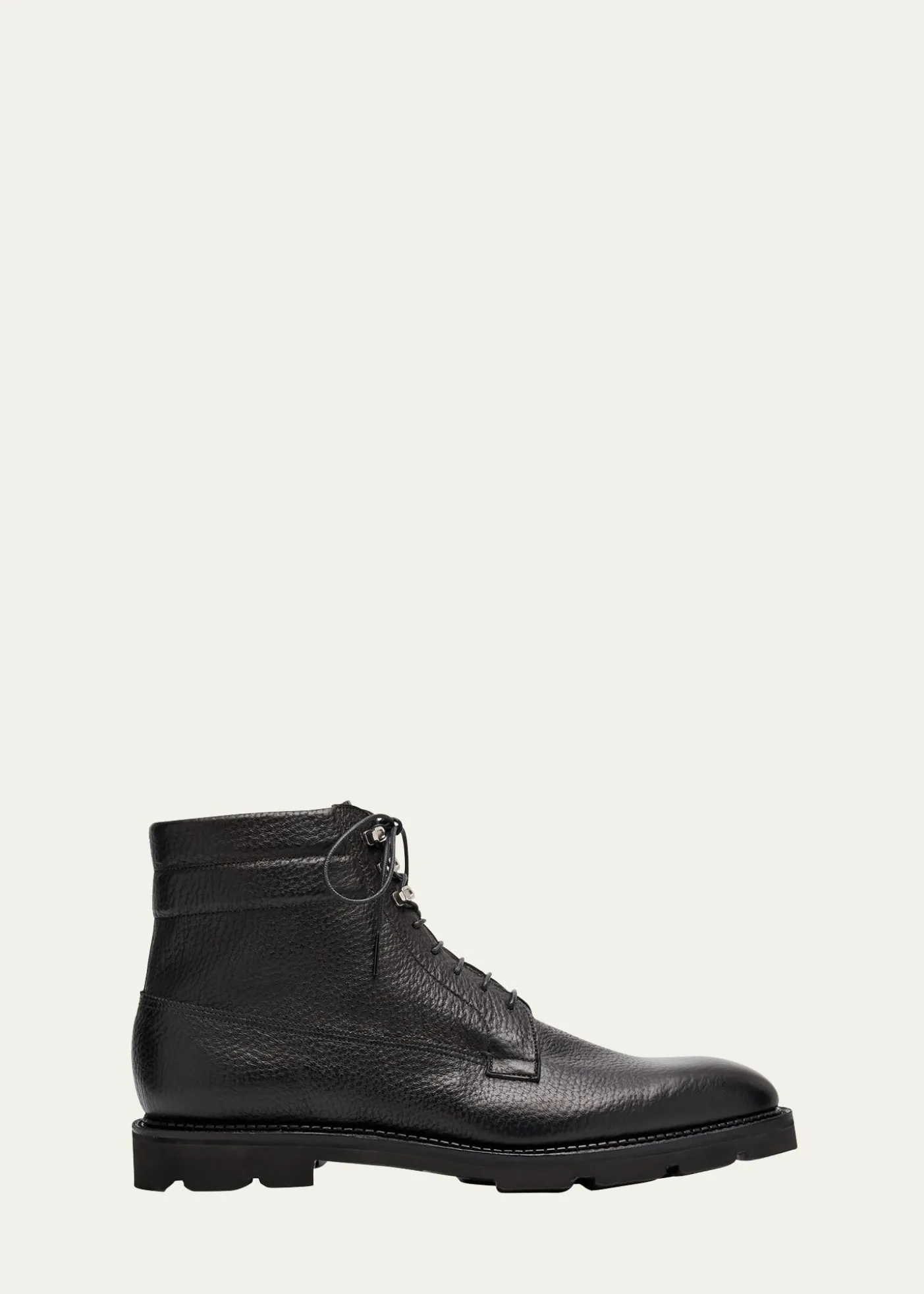 John LobbMen's Alder Grained Leather Hiking Boots