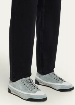 John LobbMen's Court Suede Runner Sneakers