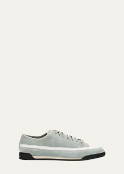 John LobbMen's Court Suede Runner Sneakers