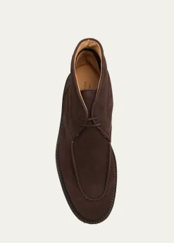 John LobbMen's Field Nubuck Leather Chukka Boots