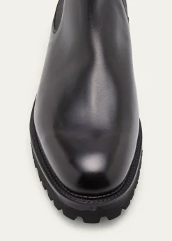 John LobbMen's Lawry Leather Lug-Sole Chelsea Boots