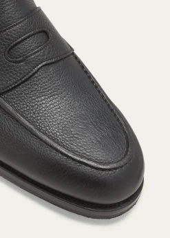 John LobbMen's Lopez Soft Grained Leather Penny Loafers