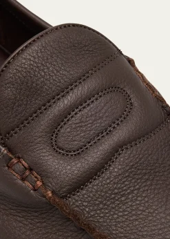 John LobbMen's Pace Grained Leather Penny Loafers