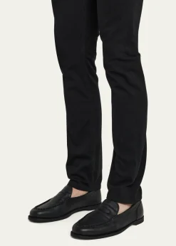 John LobbMen's Pace Suede Penny Loafers