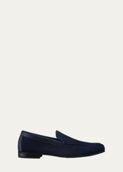 John LobbMen's Tyne Suede Loafers