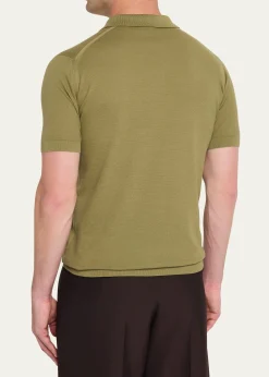 John SmedleyMen's Roth Cotton Polo Shirt