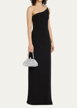 Judith Leiber CoutureGemma Pleated Crystal Clutch Bag