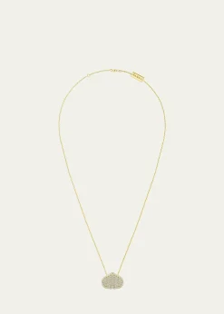 KAMALEye Adore Diamond Pave Pendant Necklace, 15mm