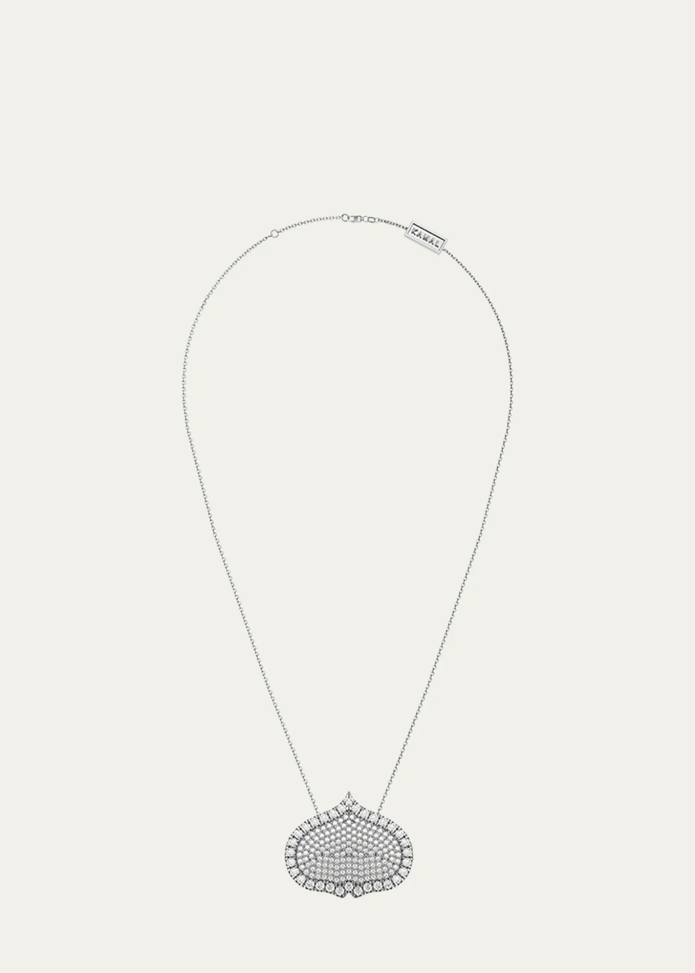 KAMALEye Adore Diamond Pave Pendant Necklace, 25mm