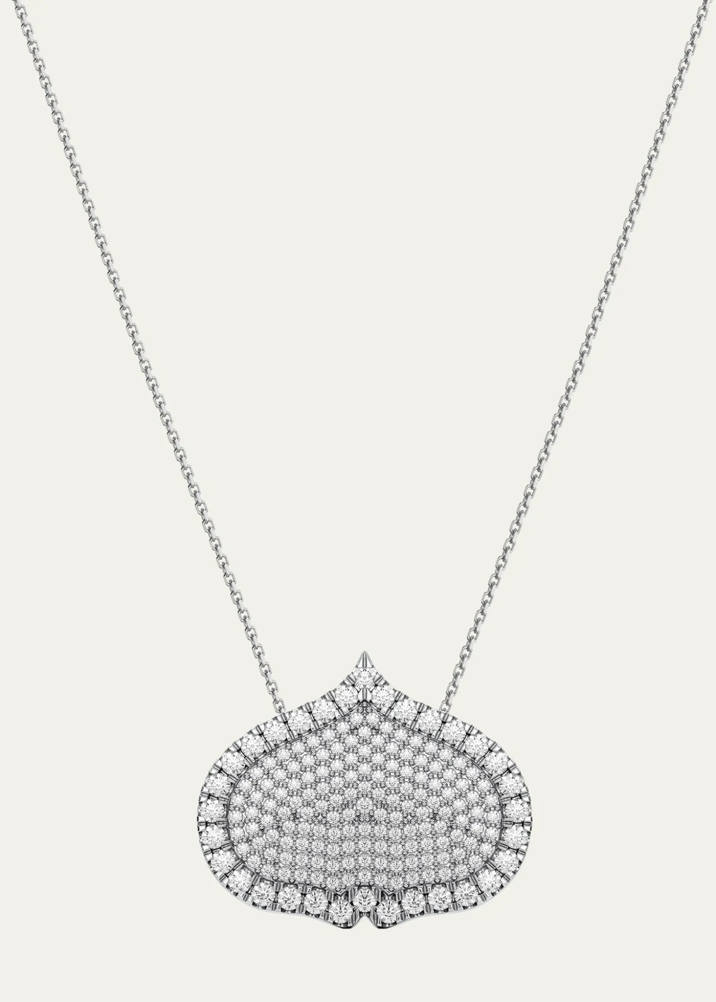 KAMALEye Adore Diamond Pave Pendant Necklace, 25mm
