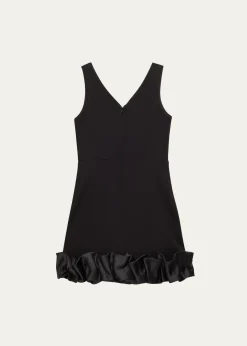 KatieJ NYCGirl's Meredeth Ruffle Hem Dress, Size S-XL