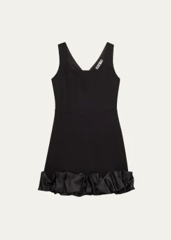KatieJ NYCGirl's Meredeth Ruffle Hem Dress, Size S-XL