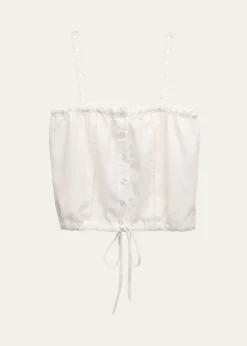 KatieJ NYCGirl's Willow Tween Lace Insert Cami, Size S-XL