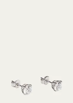 Kendall Row14K White Gold Lab Grown Diamond Stud Earrings, 2.00tcw