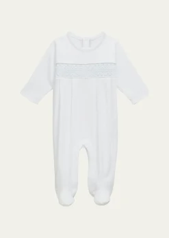Kissy KissyBoy's CLB Charmed Smocked Footie, Size Newborn-6M