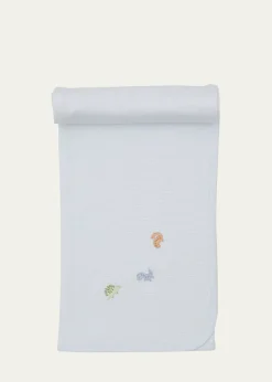 Kissy KissyBoy's SCE Dino District Embroidered Blanket