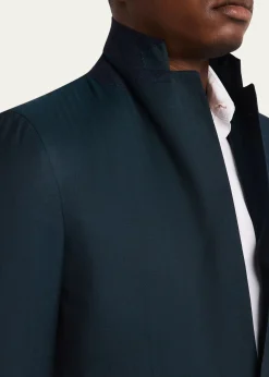 KitonMen's Wool Micro-Herringbone Two-Piece Suit