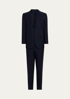 KitonMen's Wool-Silk Basic Suit
