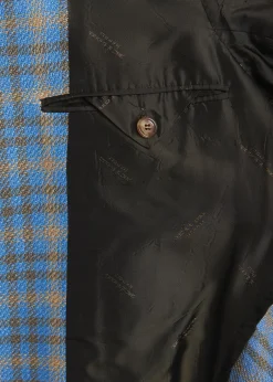 KitonMen's Cashmere and Linen Graph Check Sport Coat