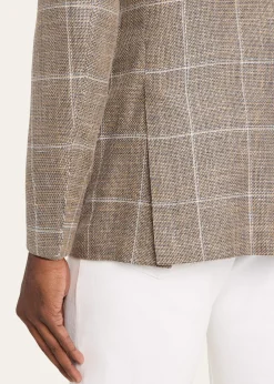 KitonMen's Cashmere, Wool and Silk Windowpane Sport Coat