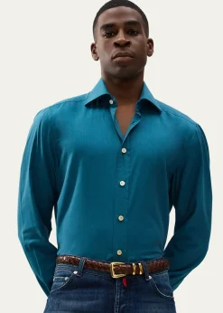 KitonMen's Cotton Sport Shirt